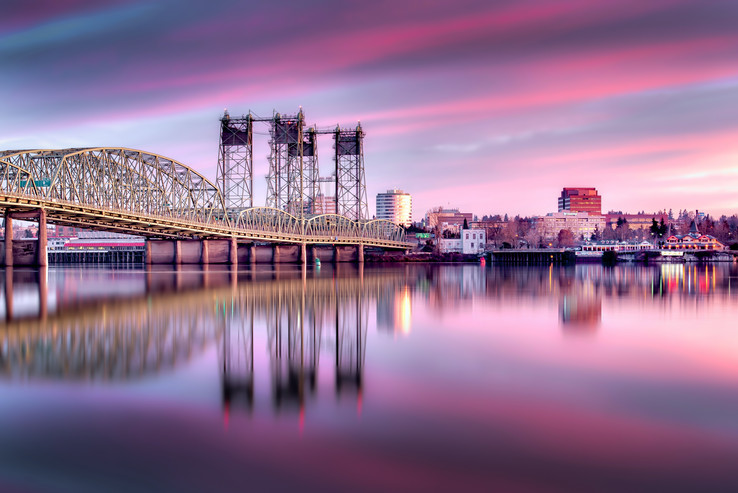 Skyline of Vancouver, Washington